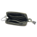 EDC Mini Key Wallets Holder Coin Purses Pouch Pocket Keychain Zipper Case Pack