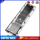 M2 SSD Case M.2 to USB3.0 Gen 1 SATA NGFF Hard Disk Enclosure Box(Black)