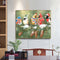 Oil Paint by Numbers Snow Bird Canvas Artwork Living Room Picture Decoration Kit