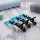 10pcs Durable Hairpins Duckbill Positioning Hairpin DIY Salon Tool (Blue)