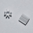 For DIY Car 082A Robot Motor 8-tooth Gear Plastic Gears 2mm Bore Motor Gears