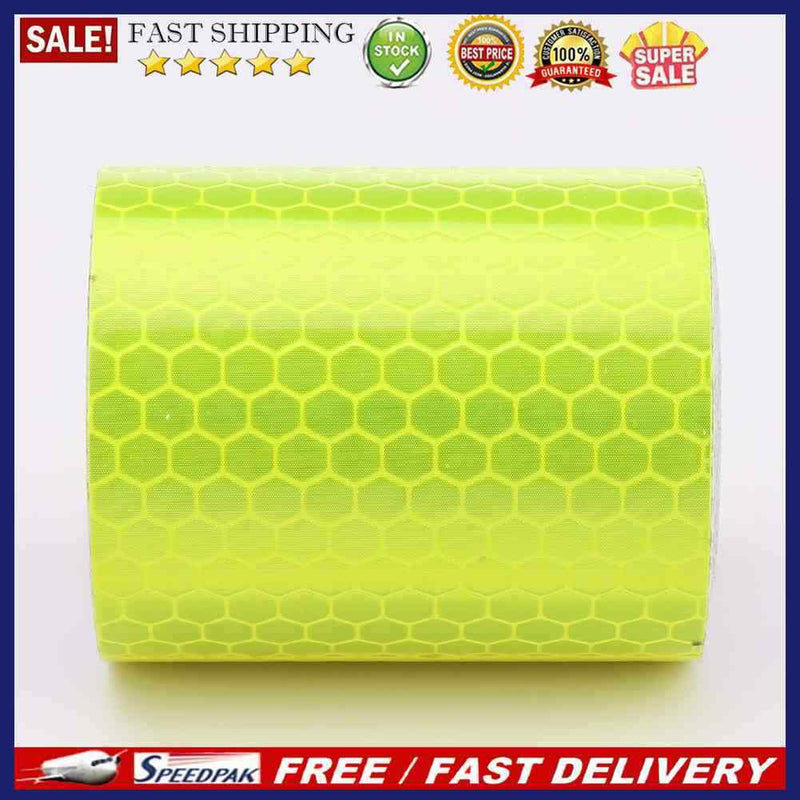 5x300cm Reflective Tape Stickers Car Styling for Automobiles (Yellow)