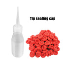 20x Latex Caulk Saving Cap Re-Sealable Caulking Nozzle Tube Tips Covers  Newly