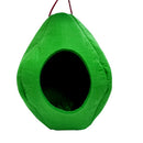 Felt Birdhouses Outdoor Balcony Hanging Bird Feeder Pet Supplies (Green)