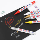 12 Colors Set Waterproof Car Tyre Tire Fast Dry Car Tyre Tire Metal