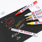 12 Colors Set Waterproof Car Tyre Tire Fast Dry Car Tyre Tire Metal