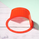 2pcs Car Audio Refit Speaker Ring Plastic Ultra-thin Waterproof Cover Protector