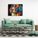 Painting By Numbers DIY Distracted Color Dog Hand Painted Artwork Picture