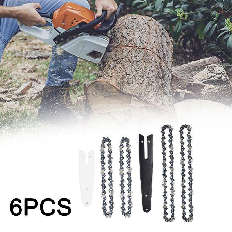 4/6 Inch Chainsaw Chain Chain Guide Plate Chainsaw Chains and Chains Guide Plate