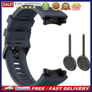 Silicone Watchband with Tools Watch Strap for Amazfit T-Rex 2 A2169 (Dark Blue)