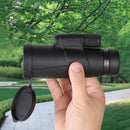 #A Portable 800X60 Zoom HD Monocular BAK4 Roof Prism Telescope for Camping Trave
