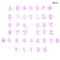 40pcs/set Alphabet Letter Number Fondant Cake Mold Biscuit Baking Mould Newly