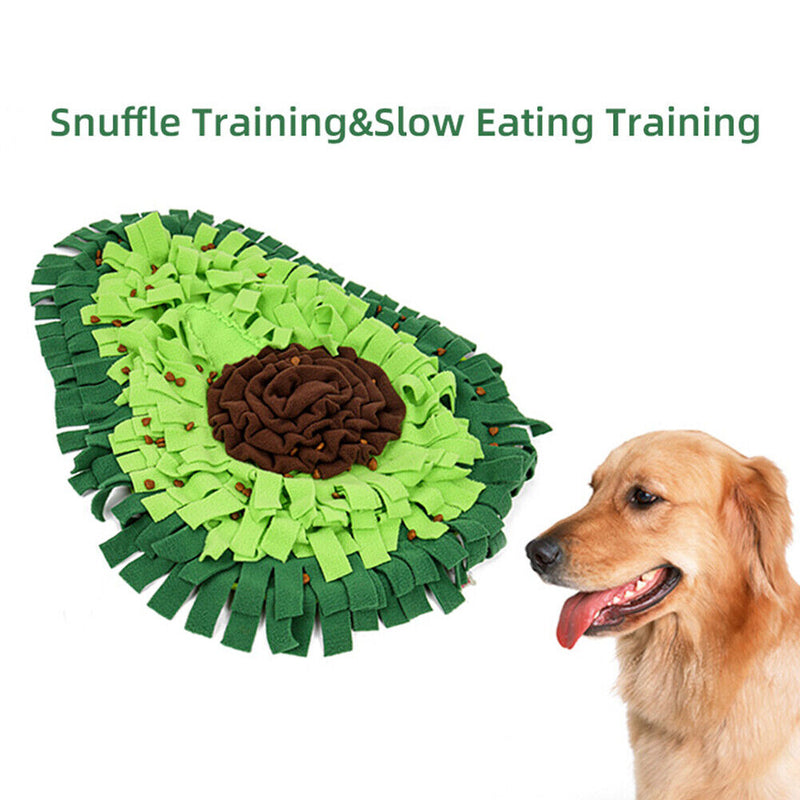 Pet Dog Mat Nose Domestic Training Sniffing Slow Feeding Bowl Food Dispenser