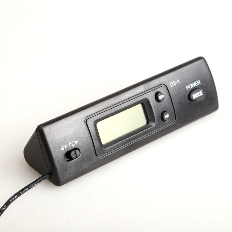 Thermometer Car LCD Display In Out Digital Watch for Car Home Vehicle Large