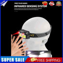 LED Sensor Headlight 6 Modes XPG+COB USB Head Torch Flashlight for Running Camp