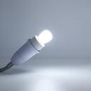 E14 Light Bulb 3W 220V Colorful LED Decorative Light Fridge Lamp (White) Newly