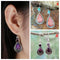 Wedding Jewelry Boho Women Turquoise Earrings Dangle Ear Stud Hook  Tibetan