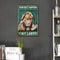 Napkin Rabbit Retro Metal Plate Tin Sign Poster Plate Iron Painting Accessories