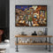 5D DIY Full Round Drill Diamond Painting Cozy study room