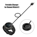 USB Charging Cable Dock Charger Adapter for Huawei Watch 3/GT2 (Black) Newly