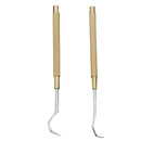Metal Toothpick Waterproof Camping Oral Teeth Cleaning Tool w/Storage Container
