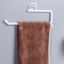 Paper Towel Holder Wall Mounted Hooks Kitchen Storage Organizer Gadget Set`