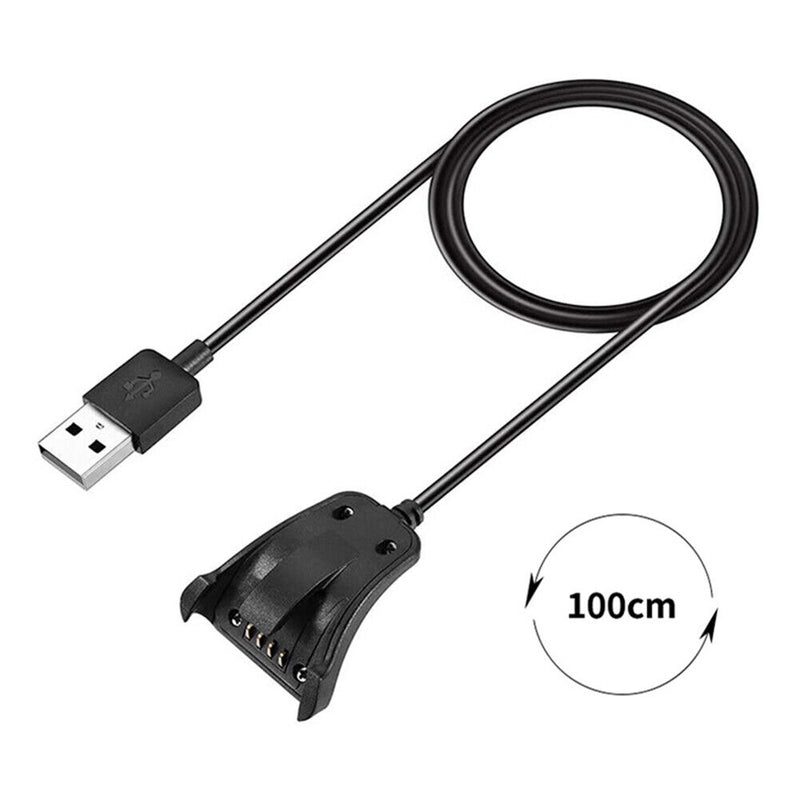 100cm USB Charging Cable Watch Charger Cord for TomTom Spark Runner2/3/Spar