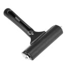 Black Rubber Roller Brush Rubber Roller DIY Painting Craft Tools(10cm) Newly