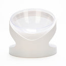 Non-Slip Dog Bowl with Stand Cat Water Bowl 15 Degree Neck Protection