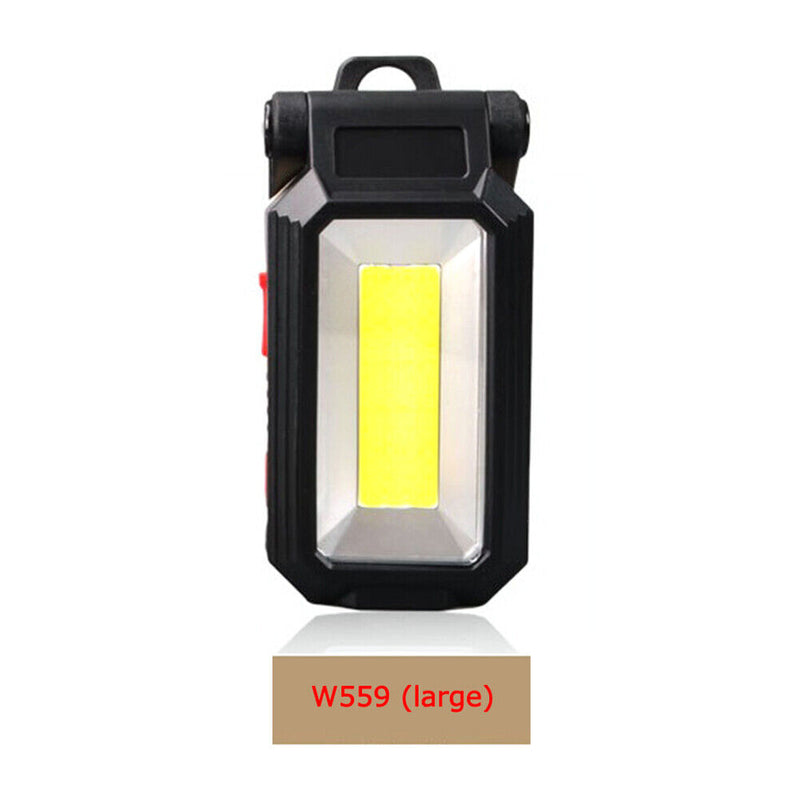 COB Rechargeable Magnetic Work Light Flashlight Camp Lantern (W559 Large)