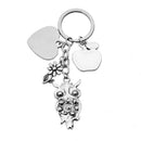 heart to teacher little minds Keyring Jewelry Gift For Teacher Teacher Keychain