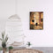Girl Drinking Coffee Pattern Frameless Digital Paint Hand Painted Oil Picture