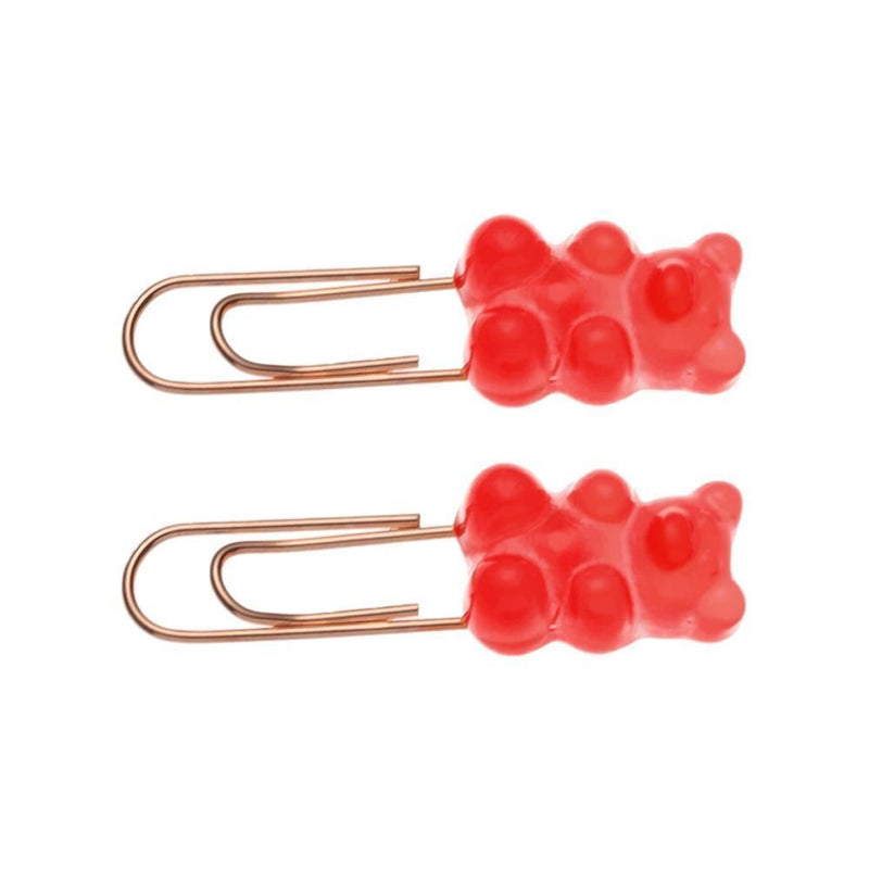 Stationery School Cartoon Bookmark Binder Organizer Paper Clips Clip Holder