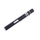 USB Charge LED Flashlight Medical Pen Light Mini Clip Nursing Lamp (Black) Newly