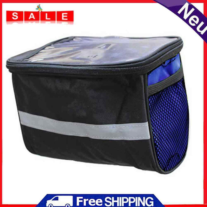 Bike Handlebar Navigation Bags Outdoor Cycling Front Rack Hanging Storage Bag