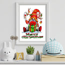 5D DIY Diamond Drawing Christmas Goblin Full Round Drill Wall Decor Art (B5051)