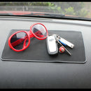 PVC Sticky Black Auto Part Dashboard Mat Carpet Phone Holder Anti-slip Pad
