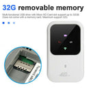 Unlocked Home Mobile Broadband WiFi 4G-LTE Adapter Wireless Router MiFi Hotspot