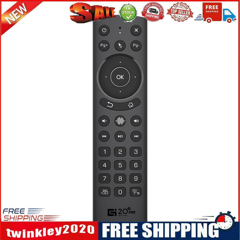 G20S PRO 2.4G Wireless Voice Fly Mouse Remote for PC Smart TV Set Top Box