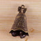 China Mini Messing Kupfer Skulptur beten Buddha Feng Glocke T7P9 B8J1 30mm K1F9