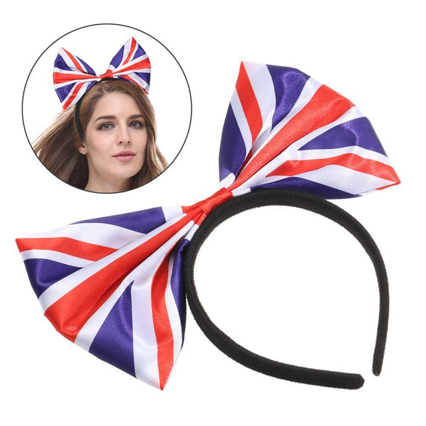 Dress Festival Headband Hairband Union Jack Headband Platinum Jubilee Headwear