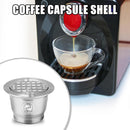 For Nespresso Stainless Steel Coffee Capsule Refillable Reusable Espresso Pods\