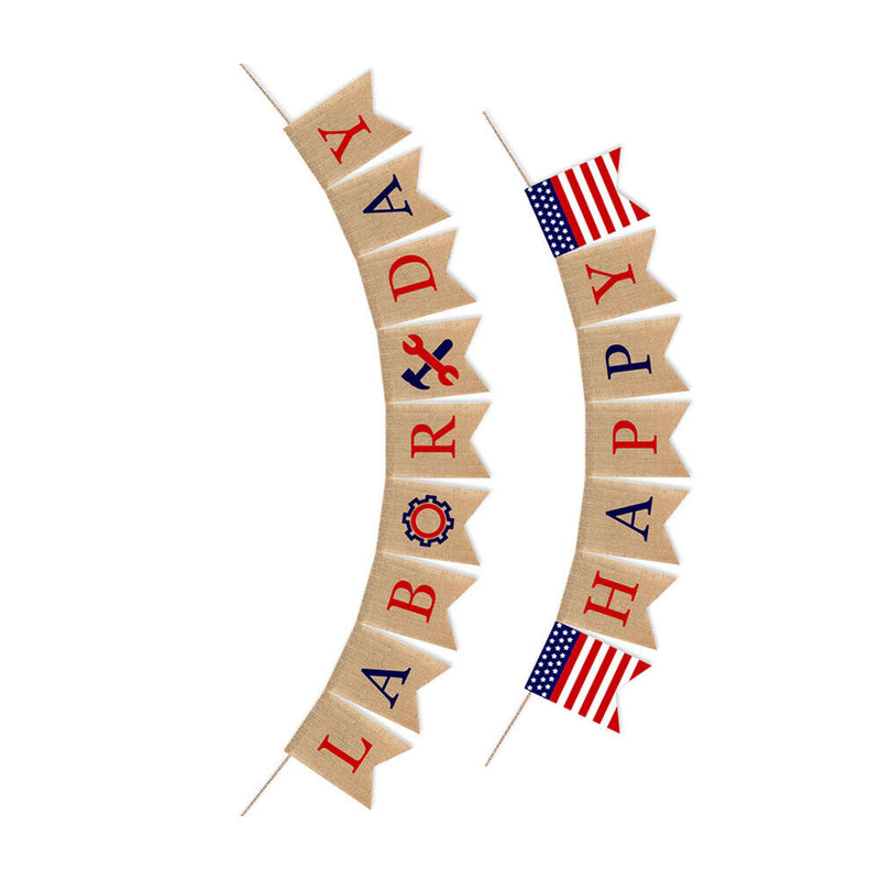 Creative Banners Happy Labor Day Background Labor Day Flag for Living Room