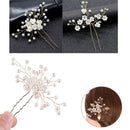 Wedding Crystal Accessories Women Hairpins Headwear Headpieces Hair Clips