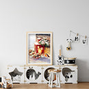 5D DIY Christmas Snow Bird Full Round Diamond Painting Home Decor (sz1187) Newly