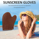 1pc Body Self Tanning Oiling Applicator Gloves Body Cleaning Glove (Brown) Newly