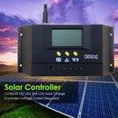 CM3024Z LCD Display Auto Temperature Compensation Solar Controller Regulator