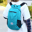 20L Large Waterproof Folding Climbing Backpack Travel Rucksack (Lake Blue) Newly