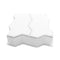 DIY 8-Shaped Courtyard Garden Concrete Brick Mold Paving Propylene Pavement M