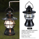 #A Rechargeable Portable Hanging Lanterns Outdoor Camping Tent Hiking Hook Lamps
